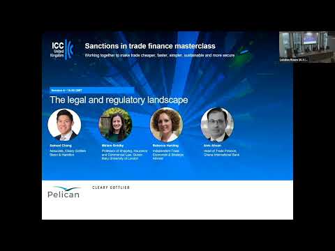 Sanctions in Trade Finance Masterclass: The Legal &amp; Regulatory Landscape