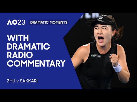 Thrilling Final Set of Huge Upset! | Zhu v Sakkari | Australian Open 2023