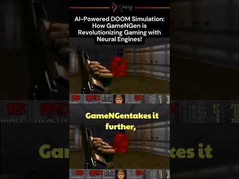 AI-Powered DOOM Simulation: How GameNGen is Revolutionizing Gaming with Neural Engines! #ai #gaming