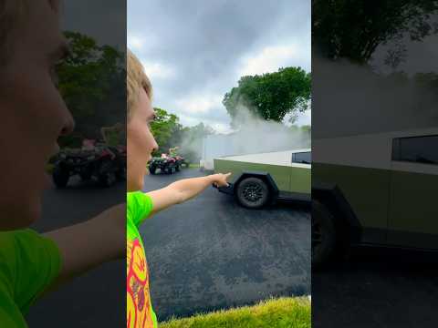 my TESLA CYBERTRUCK EXPLODED!!