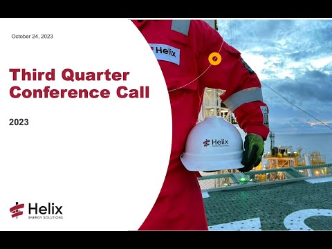 Helix Energy Solutions Group HLX Q3 2023 Earnings Call &amp; Presentation