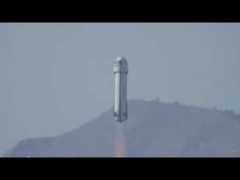 Blue Origin New Shepard Simulates Lunar Gravity on NS-29 | Media Compilation