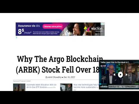Argo Blockchain crypto stock pumps on UK stock exchange after NASDAQ delisting news ₿ ₿