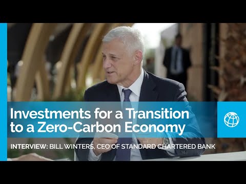 Investments for a Transition to a Zero-Carbon Economy: Bill Winters, CEO of Standard Chartered Bank