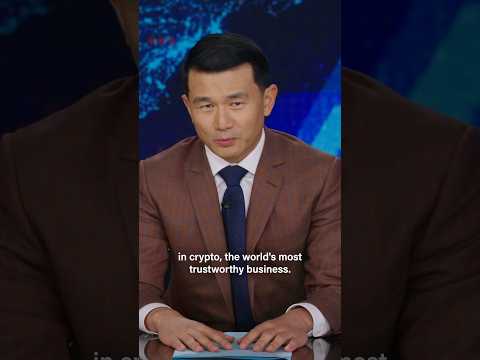 Trump is entering the crypto business? Seems legit #DailyShow #Trump #Crypto
