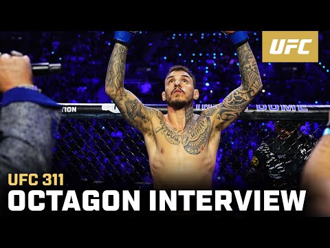 Renato Moicano Octagon Interview | UFC 311