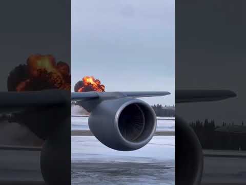 F-35 fighter jet EXPLODES as pilot ejects to safety
