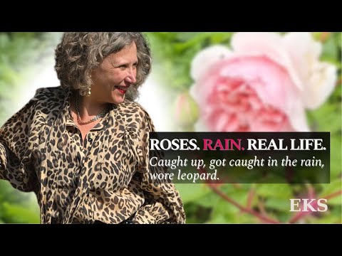 Midlife Vlog: Garden Return, Real Midlife Style &amp; Roses in Bloom — rhythm I didn’t expect. #vlog