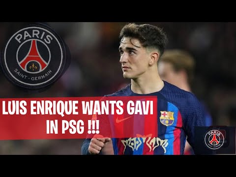 PSG WANTS TO SIGN GAVI AFTER DEMBELE | FC BARCELONA RESPONSE | PABLO GAVI TO PSG TRANSFER NEWS