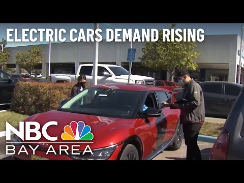 Electric Vehicle Sales Rise Amid Demand, High Gas Prices