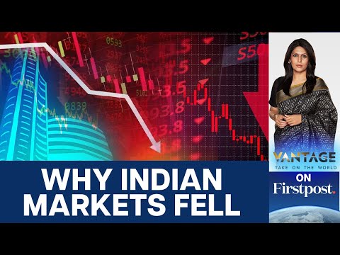 Sensex Crashes Over 1,000 Points: Fed Jitters, Rupee Fall Shake Markets | Vantage with Palki Sharma