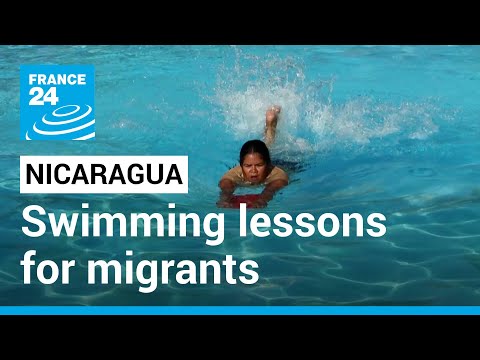 Nicaragua: Swimming lessons help would-be migrants cross the Rio Grande • FRANCE 24 English