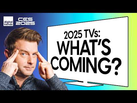 Will 2025 TVs Go Bigger Than Ever? | CES Predictions