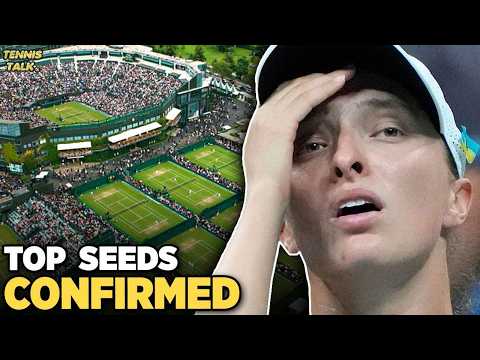 Wimbledon 2025 Seeds Confirmed | Djokovic No.6, Swiatek No.8 | Tennis News