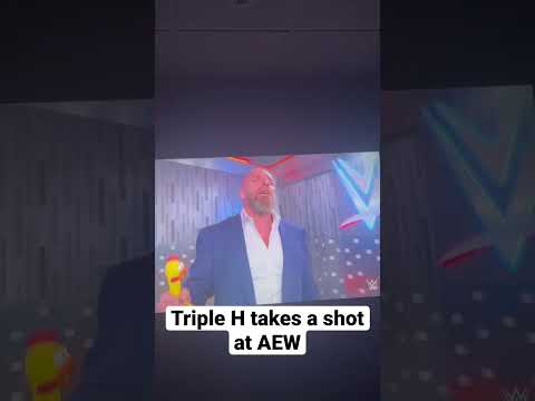 Triple H takes a shot at AEW