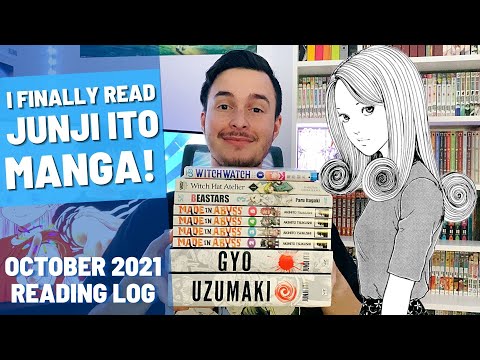 I FINALLY Read Junji Ito Manga | October 2021 Reading Log