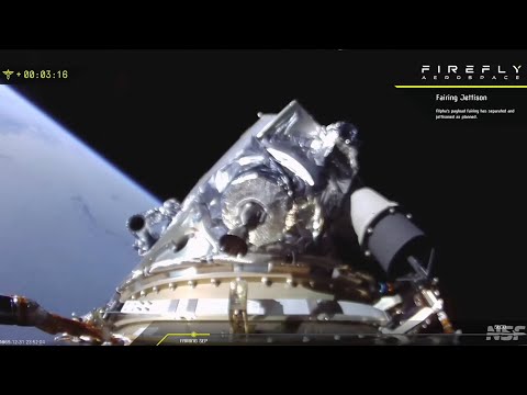 Blastoff! Firefly launches Alpha rocket for 6th time - &quot;Mishap&quot; impacts engine nozzle