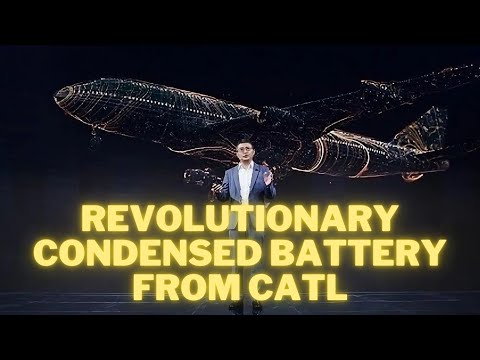 The future of electric vehicles: revolutionary condensed battery from CATL.