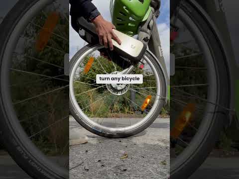 This device turns any bicycle into an e bike! 🚲 🤯