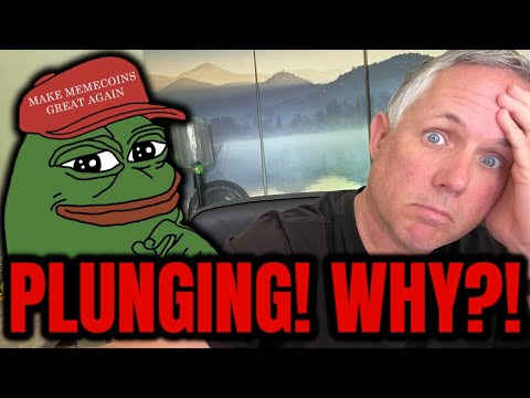 Watch Now: Pepe Coin PLUNGES! What&#039;s Behind the Drop for PEPE?!