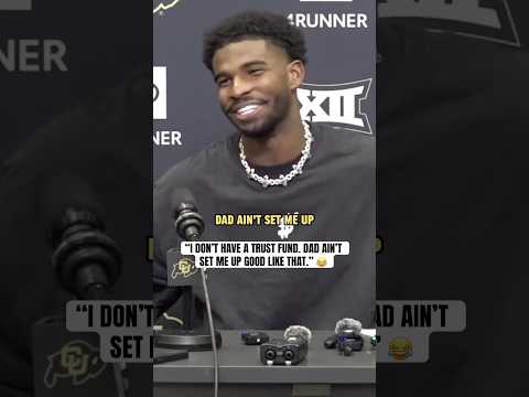 Shedeur on where his resiliency comes from 💯