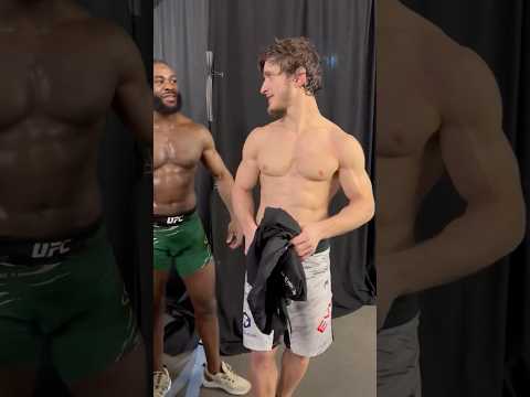 🤝❤️MOVSAR EVLOEV AND ALJAMAIN STERLING SHOW LOVE AFTER THEIR FIGHT AT UFC 310