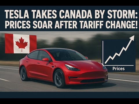 Tesla Hikes Canadian Prices &amp; Pushes Pre-Tariff Inventory | Electric Car News 2025