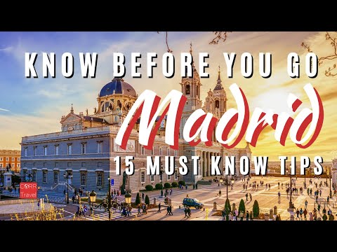 15 Things to KNOW BEFORE YOU GO Madrid Spain 🇪🇸 | Madrid Travel Guide for First Timers