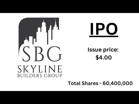 Skyline Builders Group Holding | SKBL IPO | Detailed Review &amp; Analysis