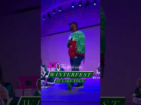 Unforgettable moments on the big stage at our first-ever Winterfest Showcase! ☃️🎄