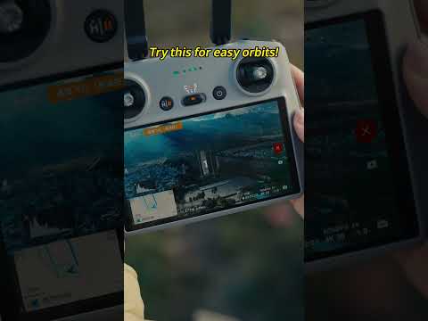 Here&#039;s an easy drone orbit tutorial that you need to try asap! 🎯 DJI Flip