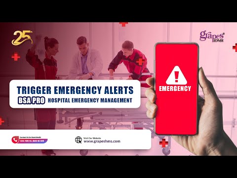 Trigger Emergency Alerts from BSA PRO | Hospital Emergency Management