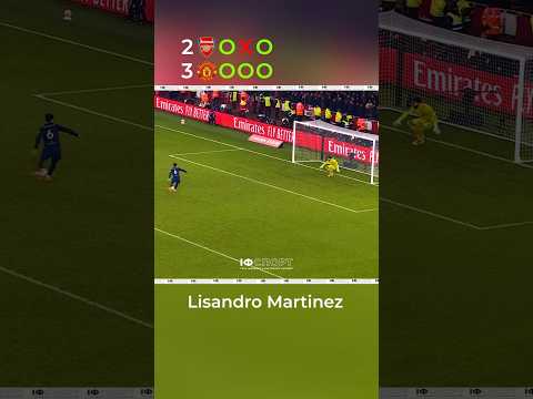 Arsenal vs Manchester Utd / Penalty Shootout / FA Cup - 1/32-finals 2024-2025