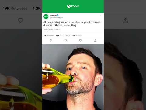 his AI-generated video of Justin Timberlake makes you think twice.