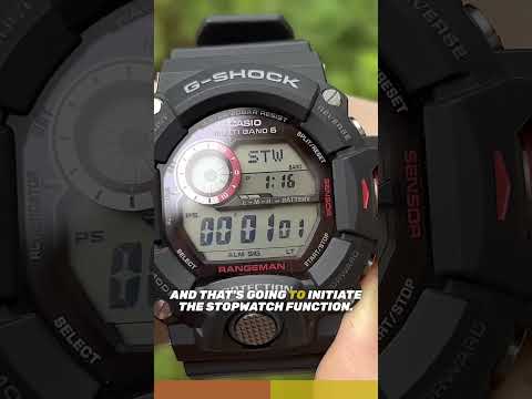 Top 5 Features On Casio Rangeman GW-9400 ⌚️5️⃣#casio #rangeman #watch