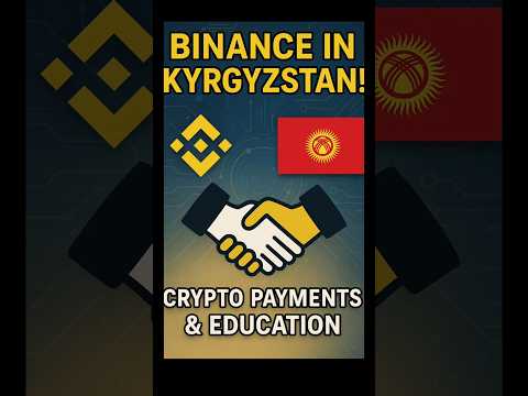 &quot;Binance Partners with Kyrgyzstan for Crypto Payments &amp; Blockchain Ed&quot; #subscribe #news #shorts