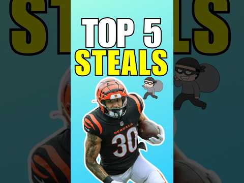 Top 5 Must-Have STEALS for 2024 Fantasy Football 🔥