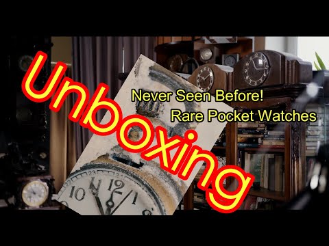 &quot;Unboxing Antique Pocket Watches: Timeless Treasures for Collectors &amp; Treasure Hunters&quot;