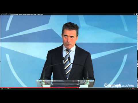 Nato: Russia&#039;s actions in Ukraine threaten peace in Europe