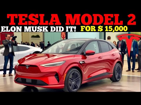 Tesla Model 2! Elon Musk’s New Electric Car for $15K – Infinite Battery and 0 to 100 in 5 Seconds!