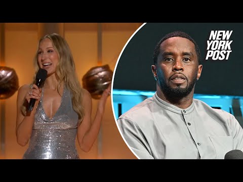 Nikki Glaser makes ruthless Diddy jab at Golden Globes 2025