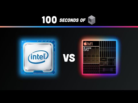 How a CPU Works in 100 Seconds // Apple Silicon M1 vs Intel i9