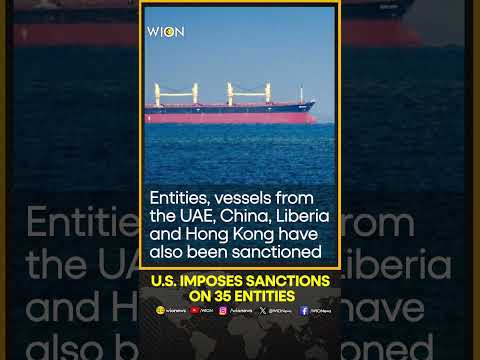US Imposes Sanctions On 35 Entities, Vessels For Transporting Iranian Oils | WION Shorts