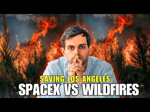 SPACEX Is Fighting Los Angeles Wildfires With STARLINK Technology