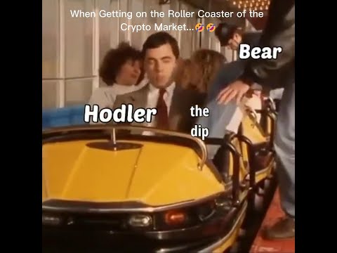 When getting on the roller coaster of the crypto market...🤣🤣 #bitcoin #crypto #invest #shorts