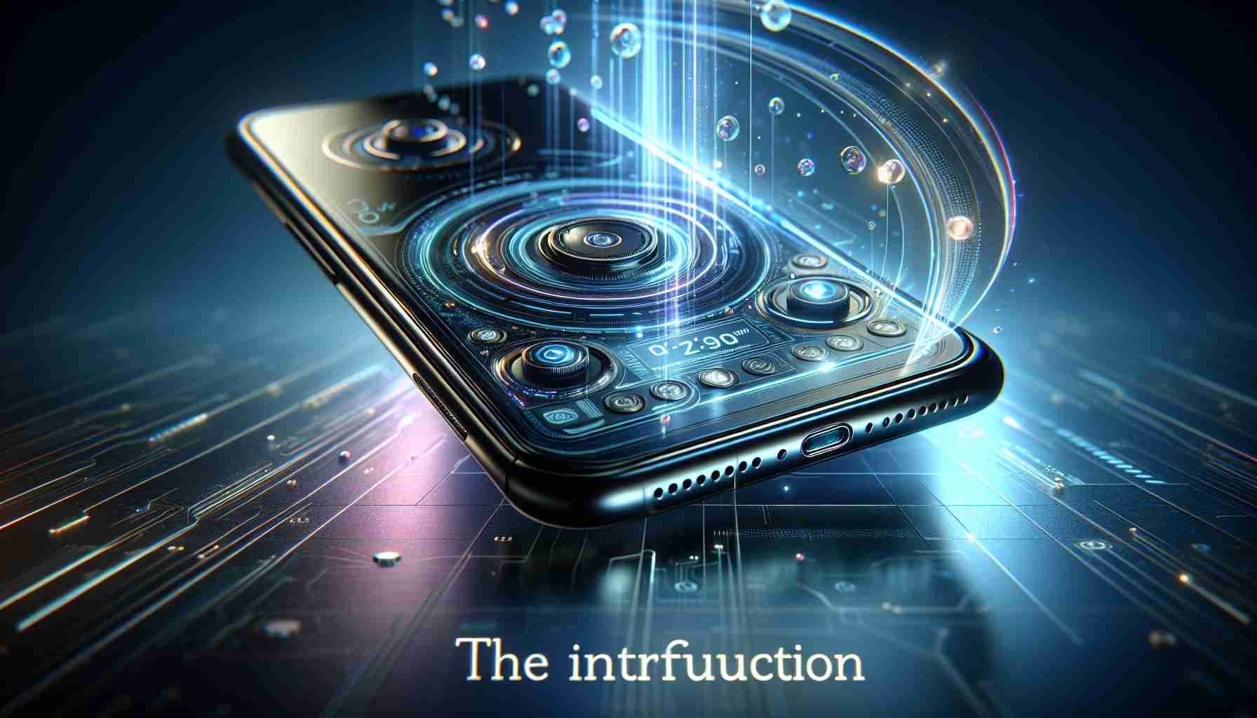 Realistically detailed high-definition image showcasing the introduction of a groundbreaking technological device: a smartphone dubbed the 'MagicalPhone', introduced by a leading technology company named 'EnchantingTech'. The phone is impeccably designed with cutting-edge features and a sleek form factor, signifying the transformation of the tech sphere.