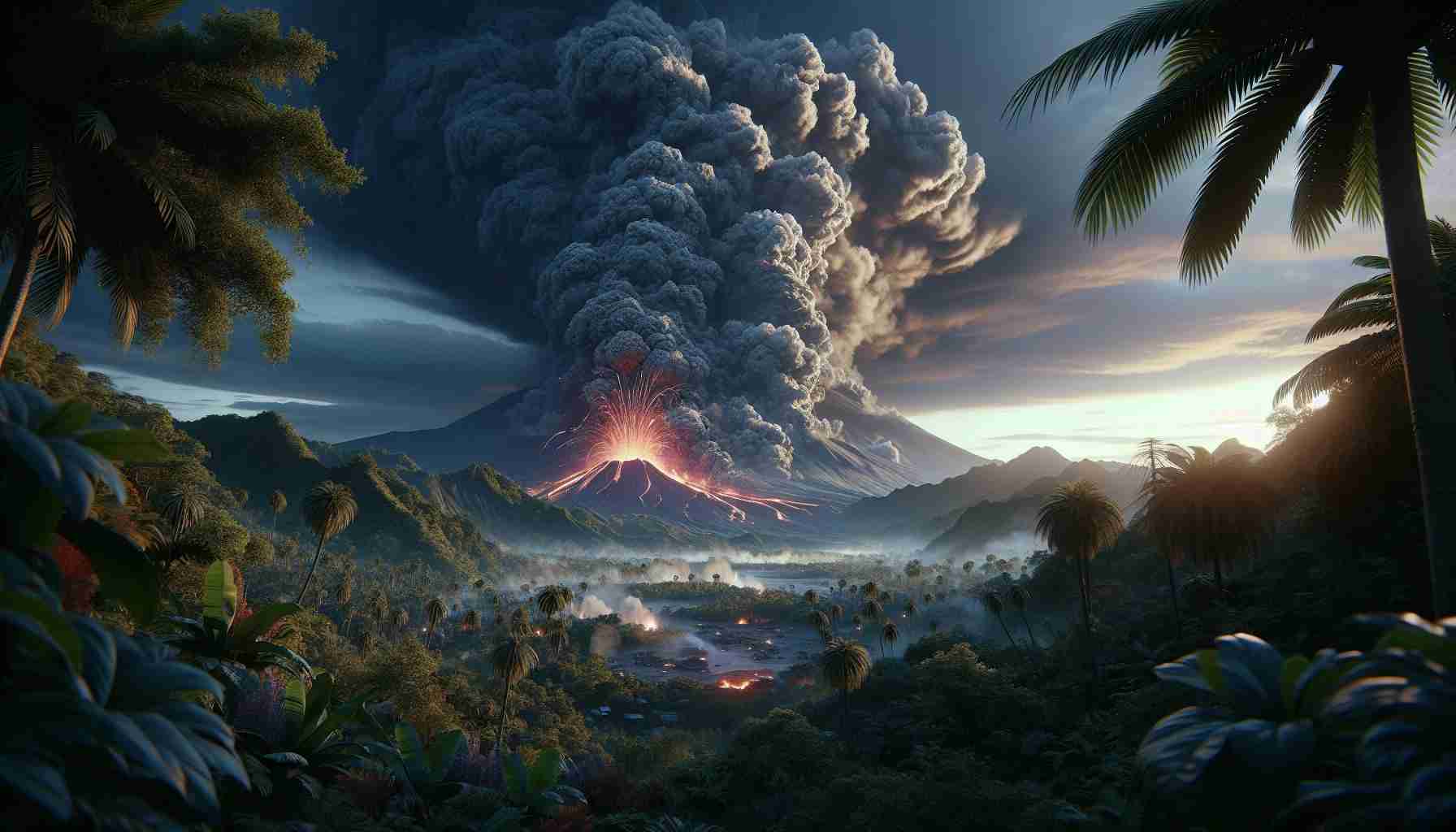 Volcanic Fury Unleashed! Central Philippines on High Alert