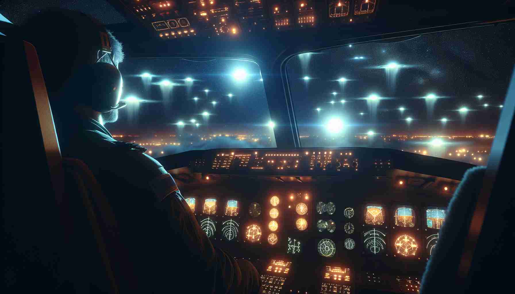 Mysterious Lights Spark Pilot’s Curiosity Mysterious Lights Spark Pilot’s Curiosity