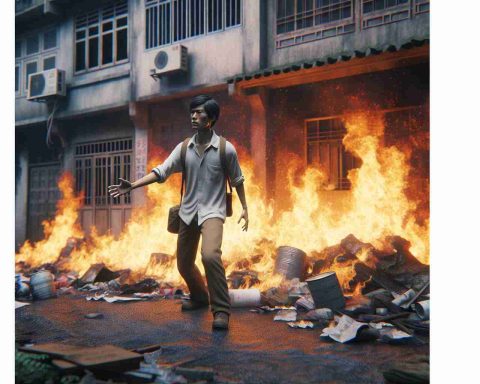 Bravery in the Face of Inferno! A Neighborhood Hero Emerges Bravery in the Face of Inferno! A Neighborhood Hero Emerges