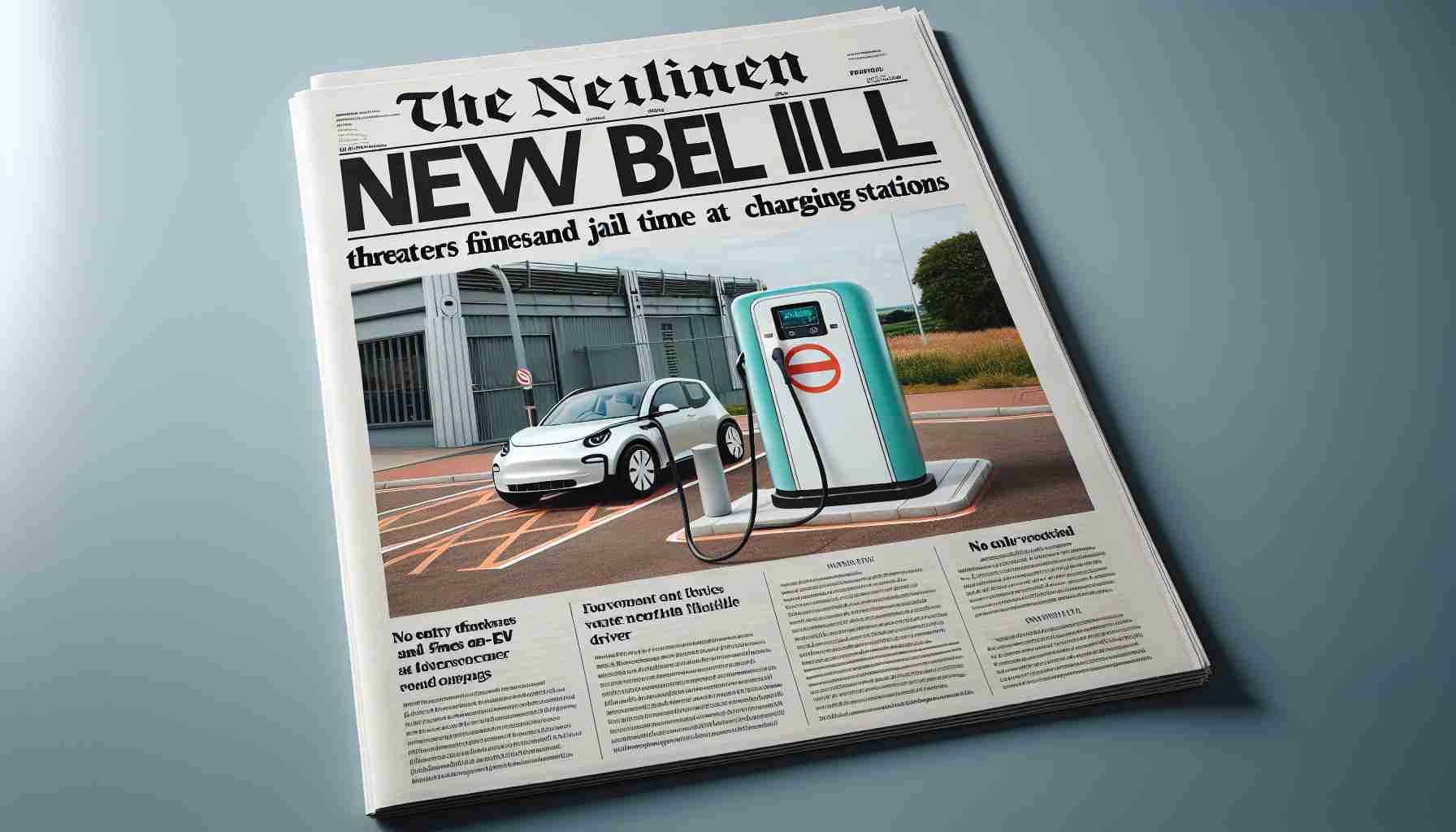 New Bill Threatens Fines and Jail Time for Non-EV Drivers at Charging Stations